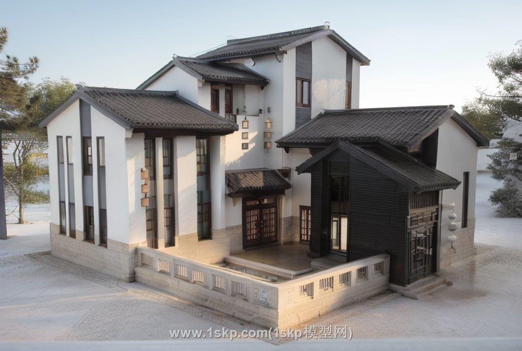 乡村别墅乡村别墅SU模型