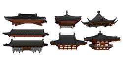 屋顶屋檐SU模型