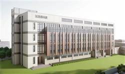 食堂办公楼建筑SU模型