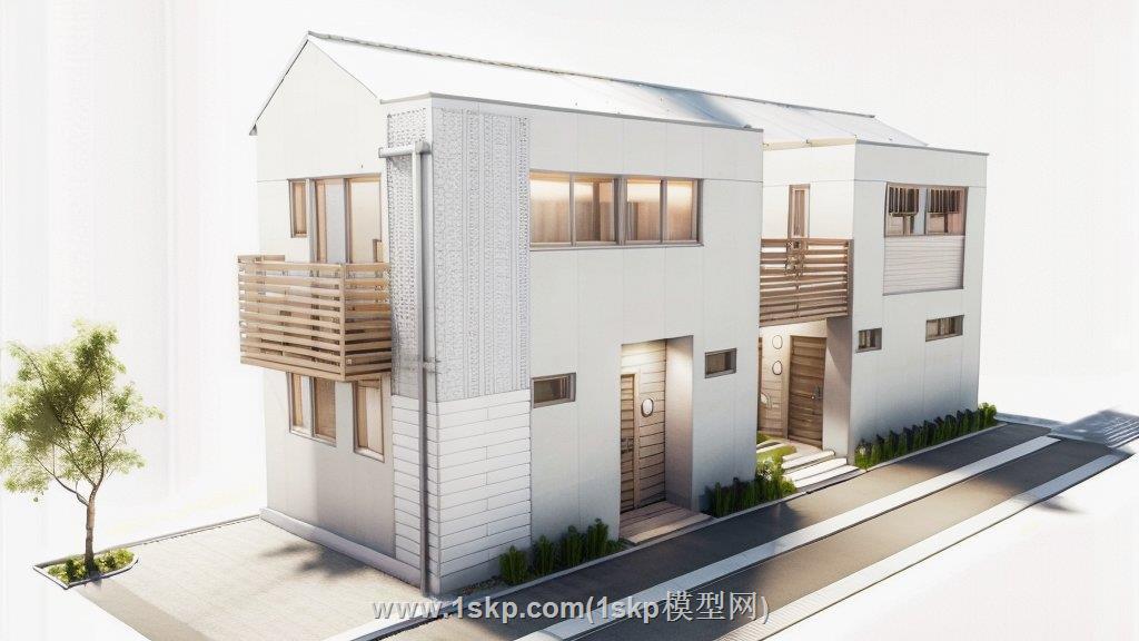 外国住宅SU模型
