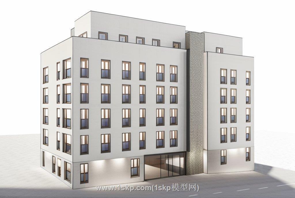 住宅楼房SU模型