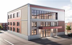 学校食堂建筑SU模型