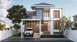 别墅住宅建筑SU模型 免费sketchup模型下载