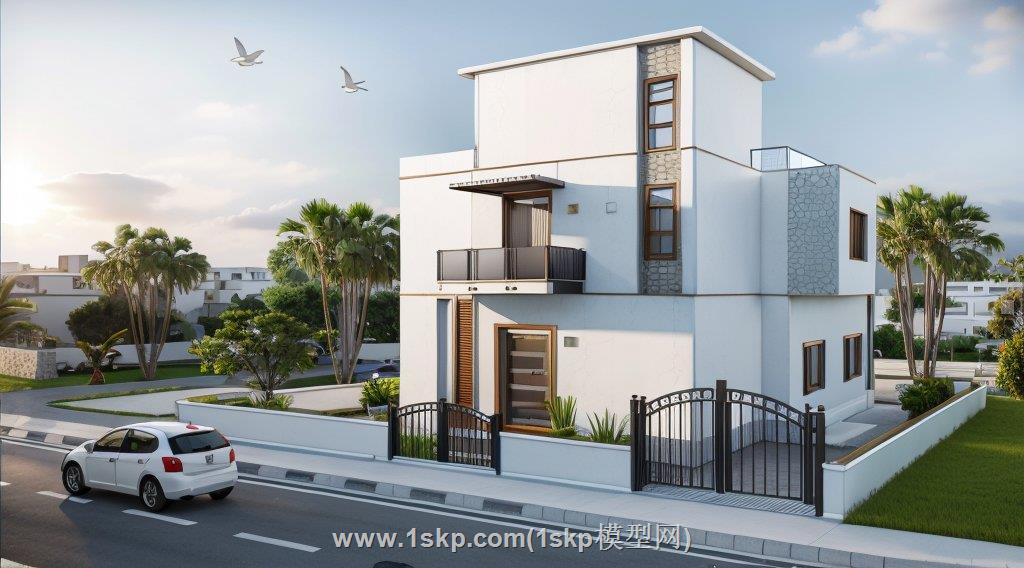 独栋住宅别墅SU模型