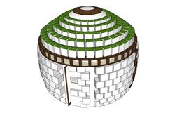 异形建筑SU模型