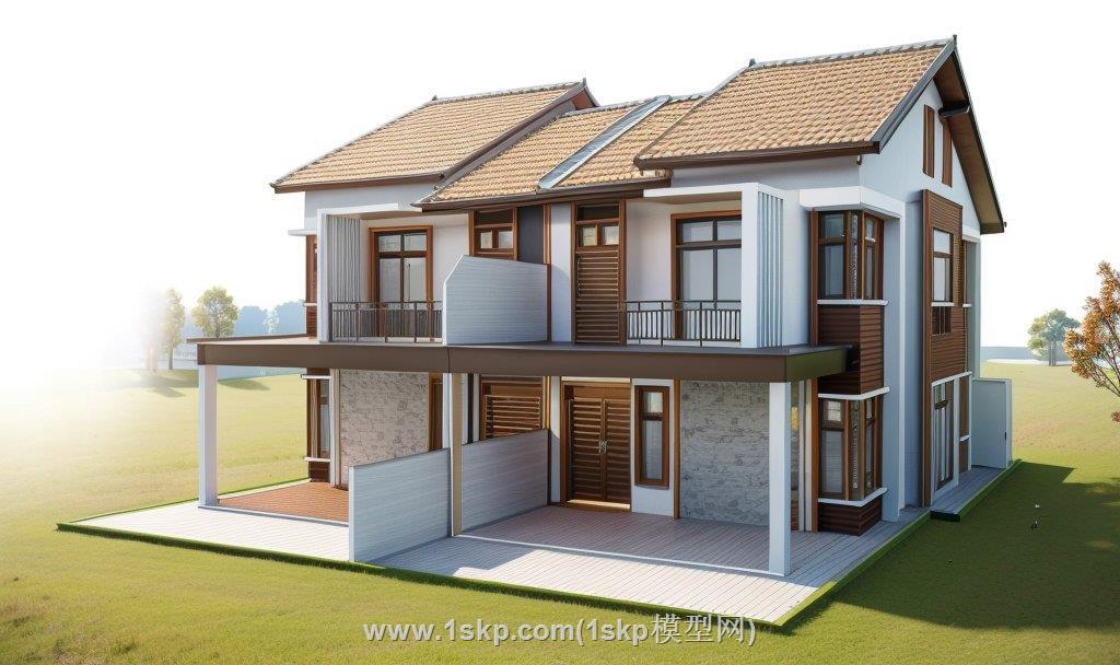 住宅房屋SU模型