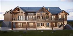山地木屋别墅SU模型