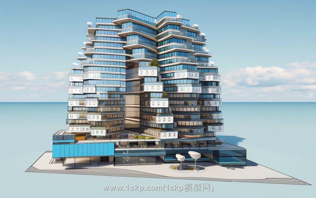 异形建筑SU模型