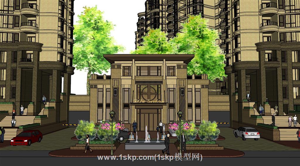 新古典小区入口