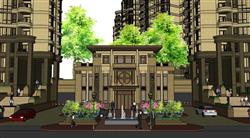 新古典小区入口