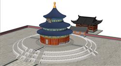 天坛祈年殿古建筑