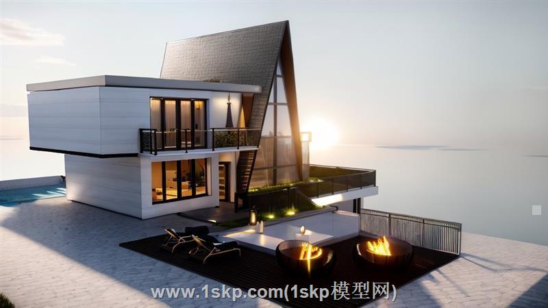 度假休闲的别墅住宅