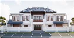 现代日式别墅建筑