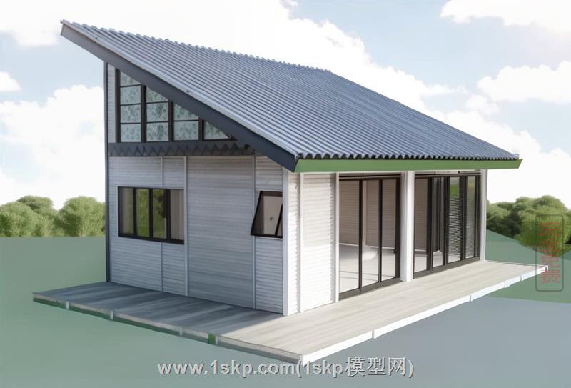 斜顶小屋