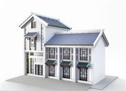 中式客栈仿古建筑