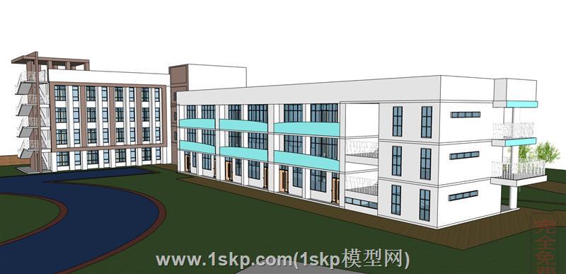 中学校园学校建筑