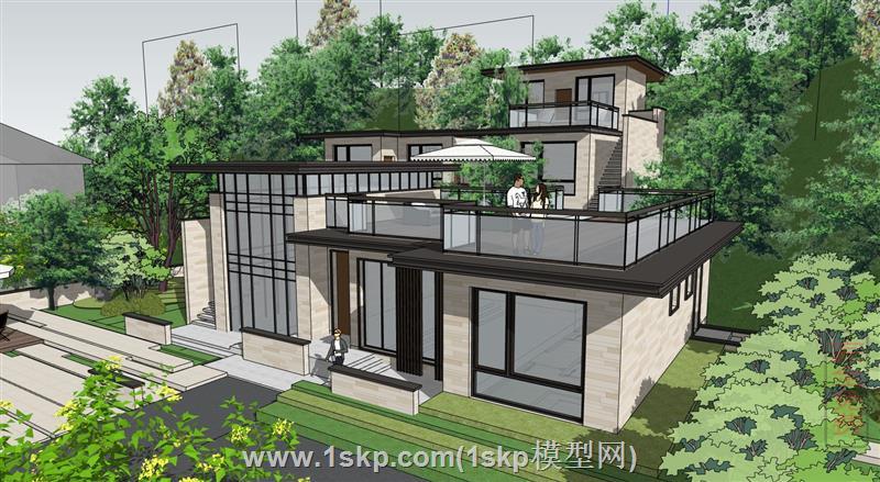民宿建筑住宅