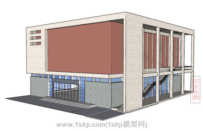 体育馆文体楼建筑