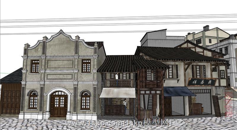 民国老街建筑