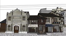 民国老街建筑
