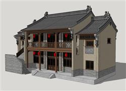 中式山西晋派民居