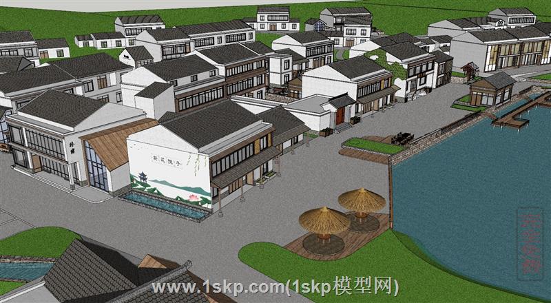 中式古村落美丽乡村