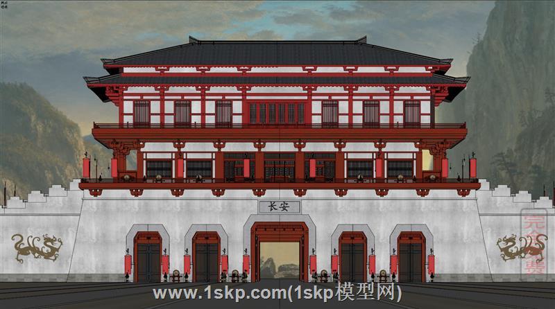 长安城城门城关关隘