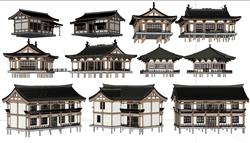 中式仿古民居古建