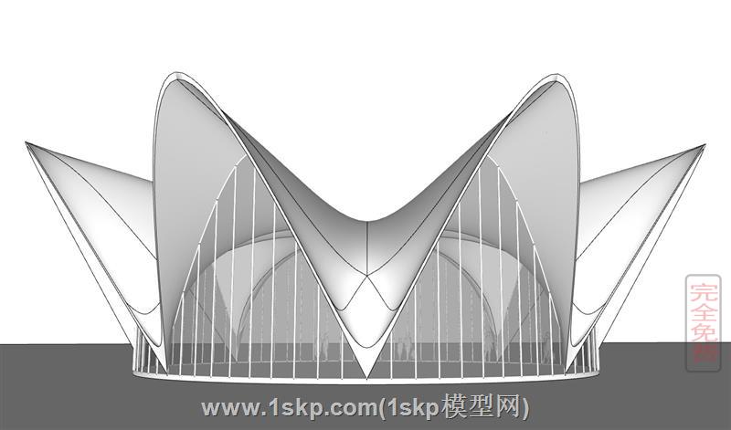 玻璃异形建筑