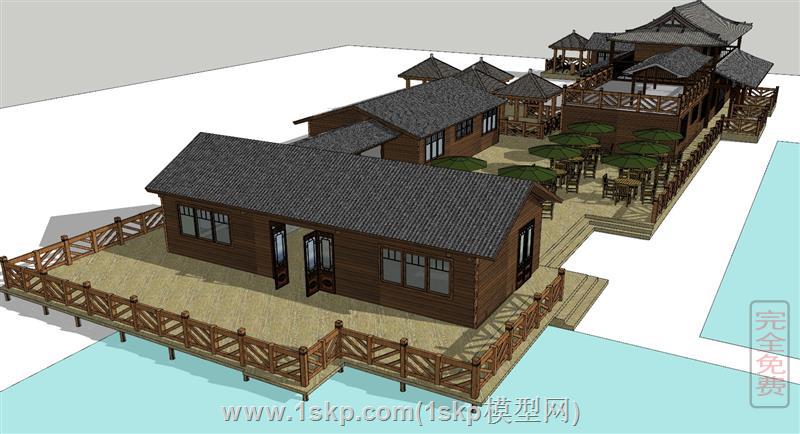 中式木屋旅游民宿