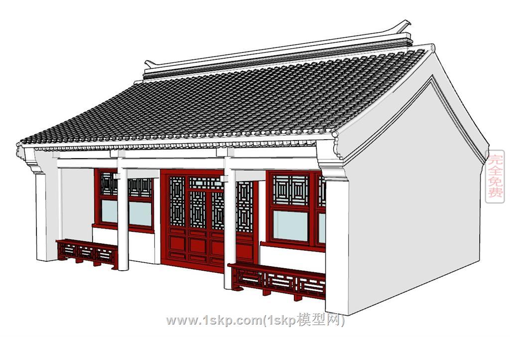 中式民居古建筑