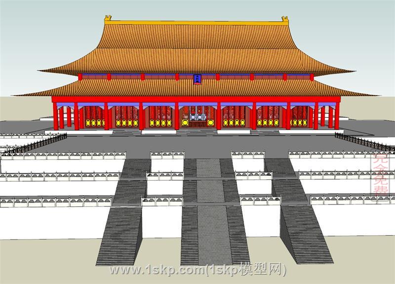 太和殿大殿古建筑