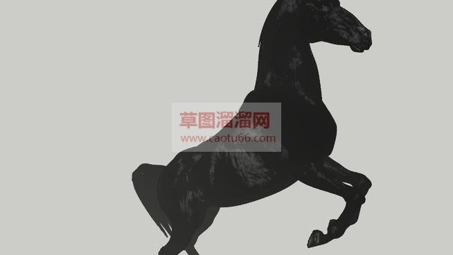 黑马雕塑工艺SU模型
