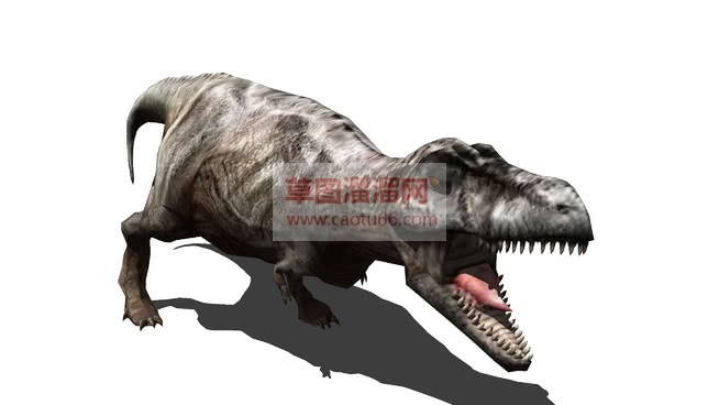 霸王龙恐龙免SU模型