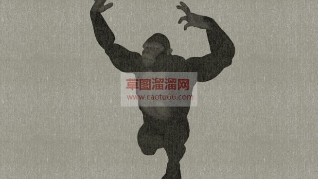 大猩猩SU模型