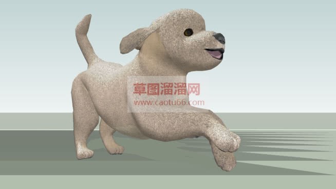 玩具狗库SU模型