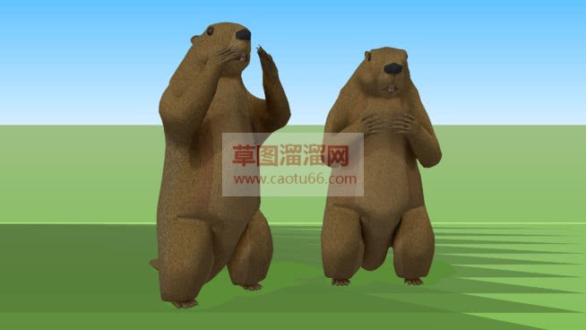 松鼠免费网站SU模型