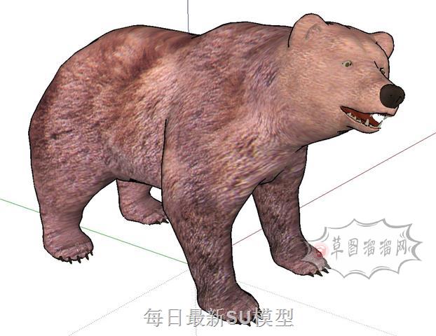 北极熊动物SU模型