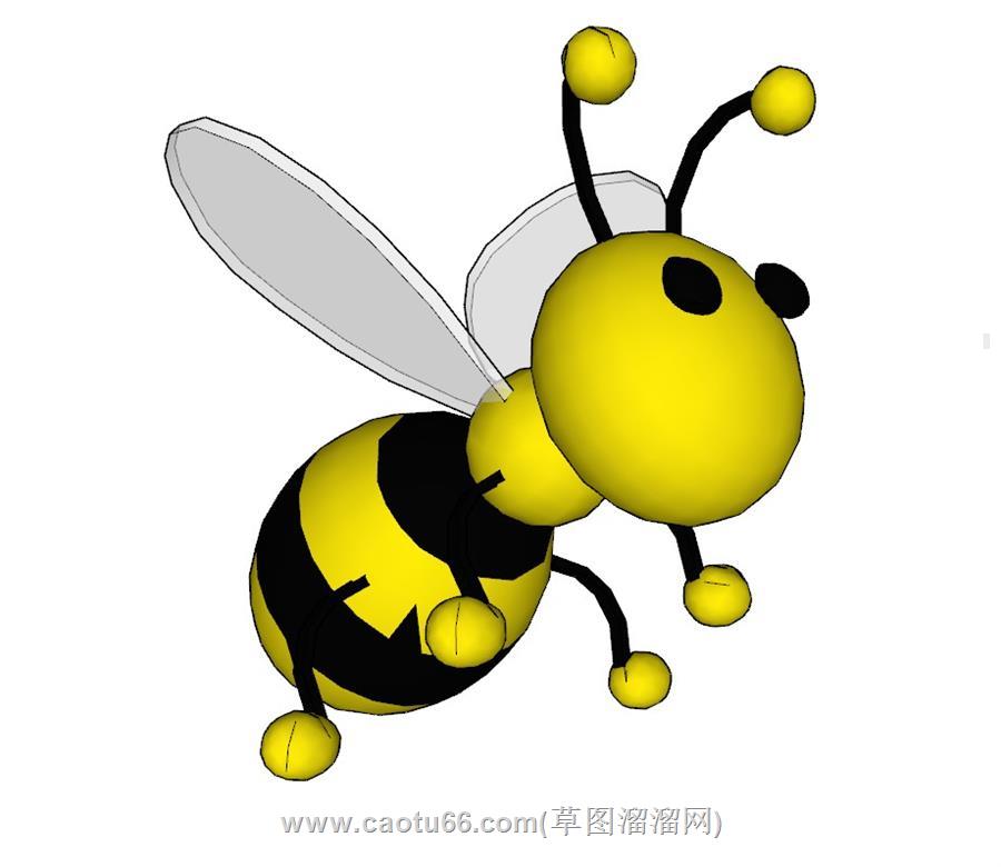 蜜蜂SU模型