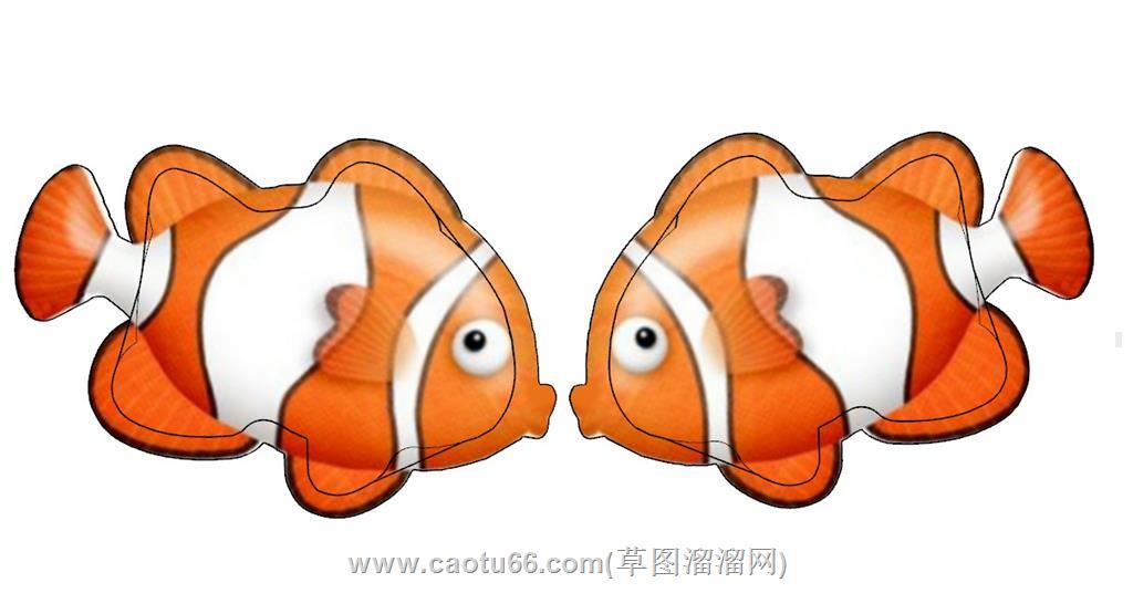 金鱼观赏鱼SU模型