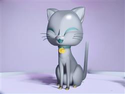 猫耳朵卡通猫