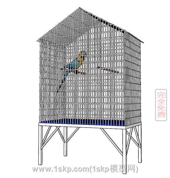 鹦鹉鸟笼