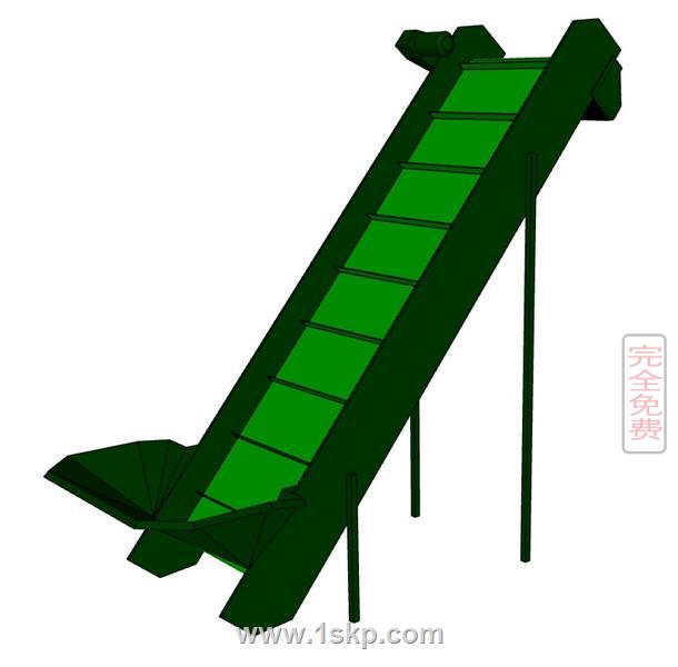 带式输送机皮带输送机工厂设备SU模型