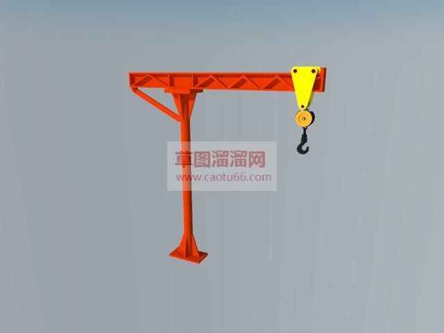 工业提升机SU模型