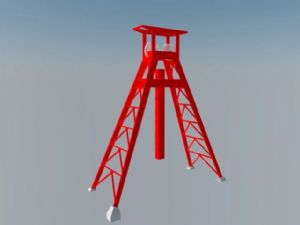 立井草图大师SU模型