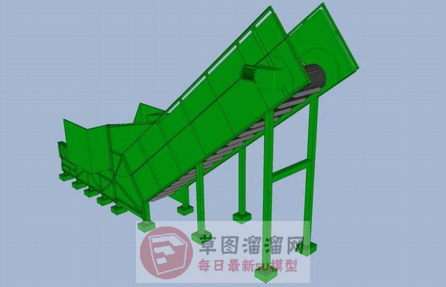 输送机SU模型