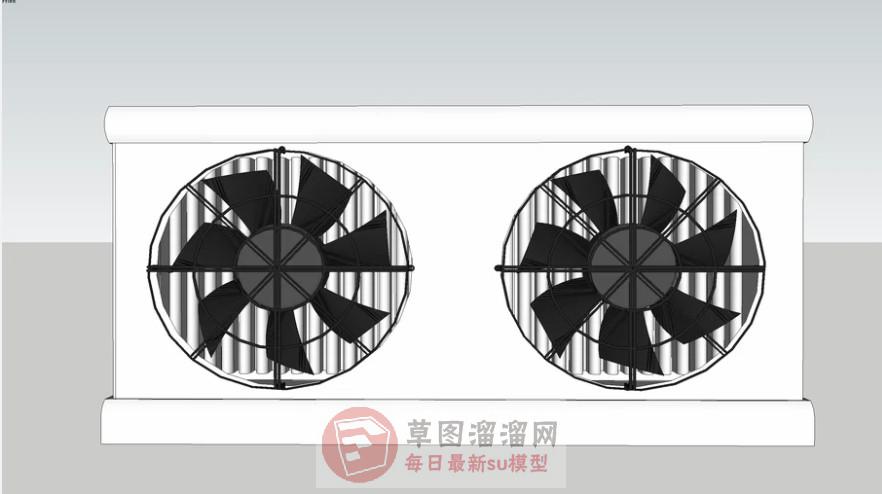 冷库蒸发器SU模型