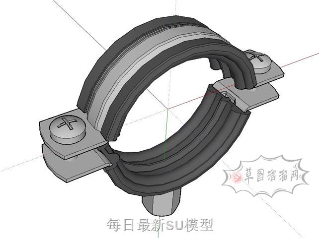 螺丝管束工业SU模型