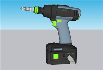 电钻工具SU模型