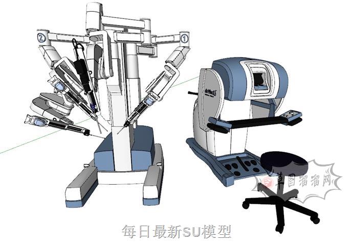 机械手臂SU模型
